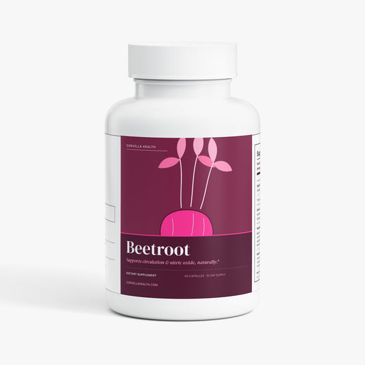 Corvella Beetroot Capsules To Support Circulation And Vitality